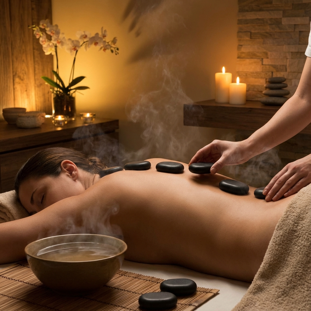 Soin aux pierres chaudes